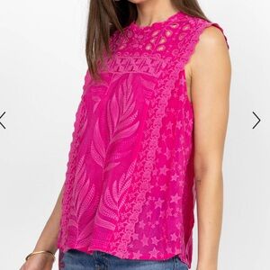 Johnny Was LEAFY CONCETTA BLOUSE